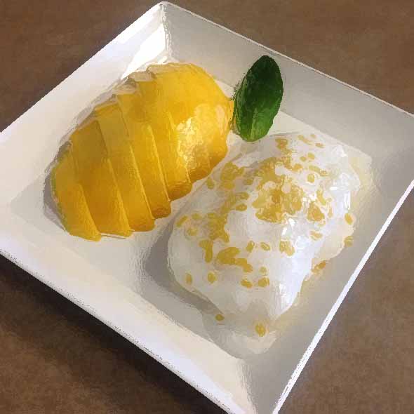 Mango Sticky Rice Dessert