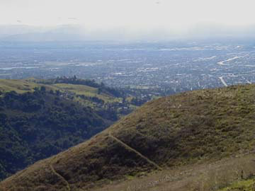 View of San Jose from Sierra Rd.