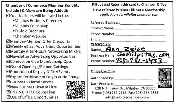 Chamber Referral Form