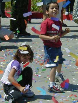Kids And Confetti