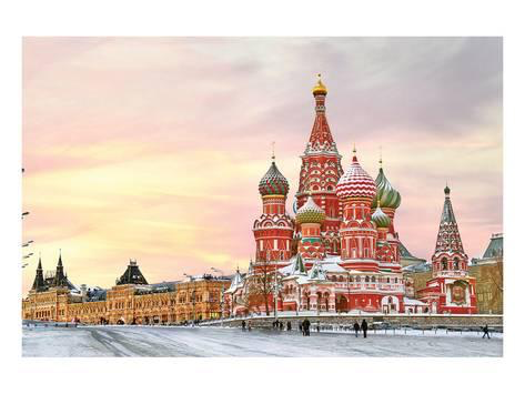 Moscow Red Square in Winter