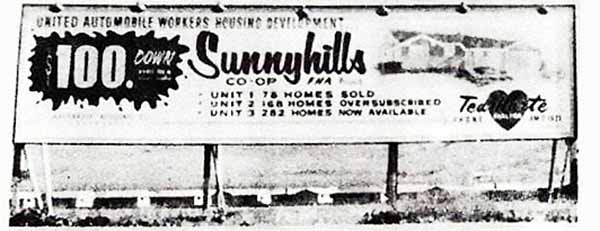 Sunnyhills Sign