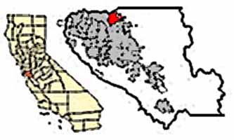 Milpitas & Santa Clara County Map