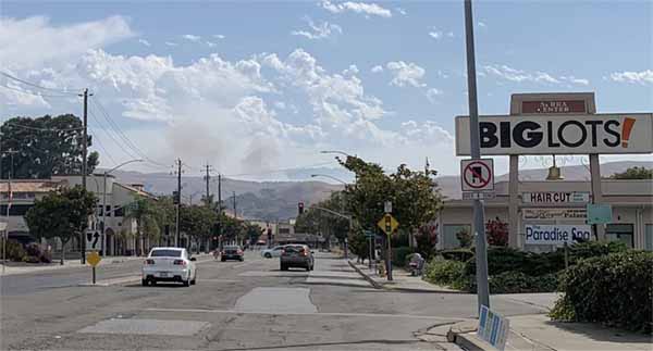 fire near Ed Levin Aug 14 2020