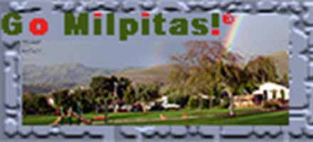 Go Milpitas .com View of Milpitas hills with rainbow.