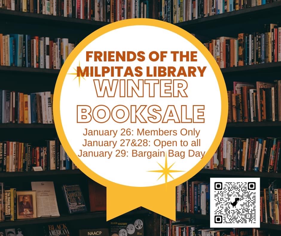 Friends of the Library Book Sale Go Milpitas