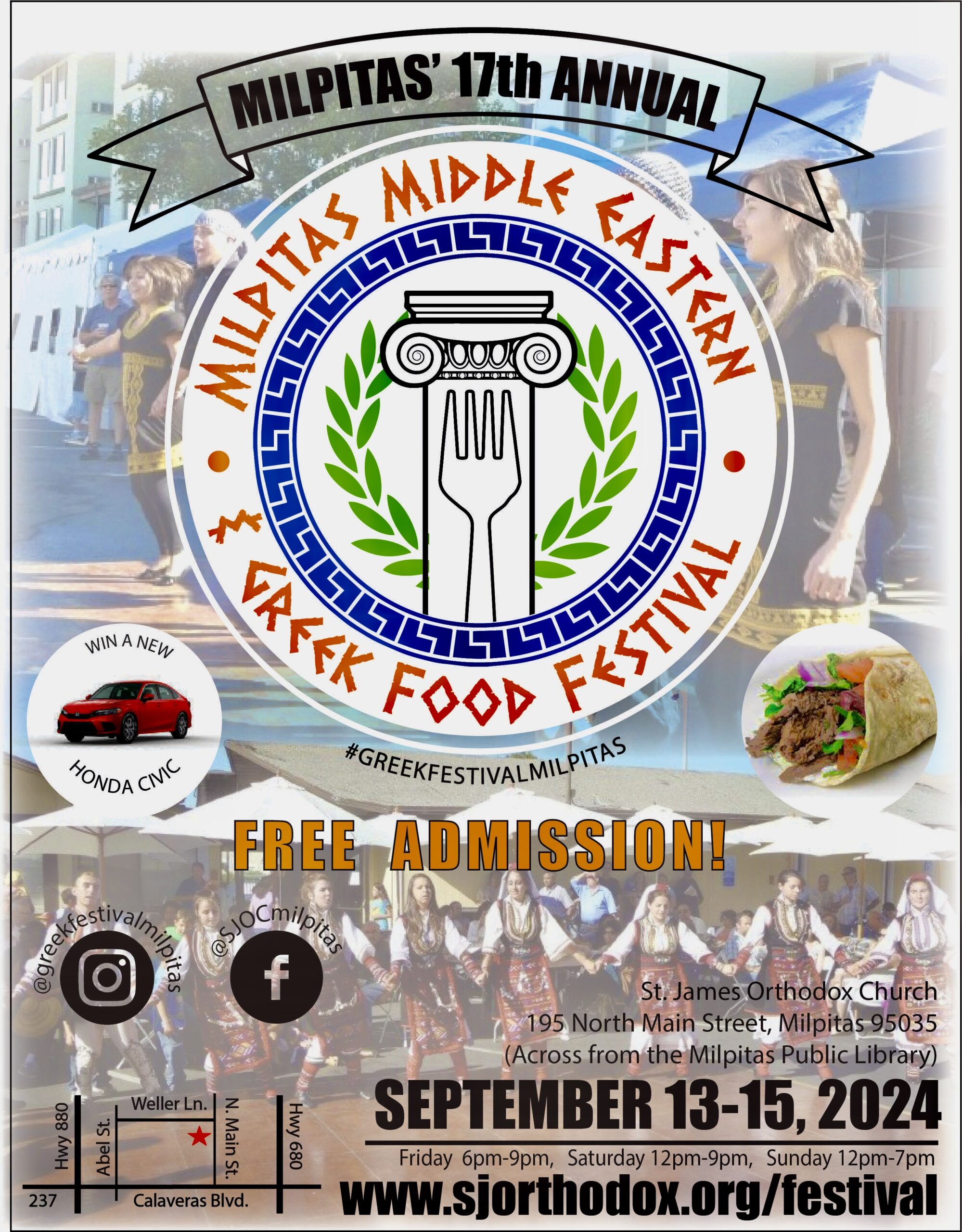 Milpitas Middle Eastern & Greek Food Festival