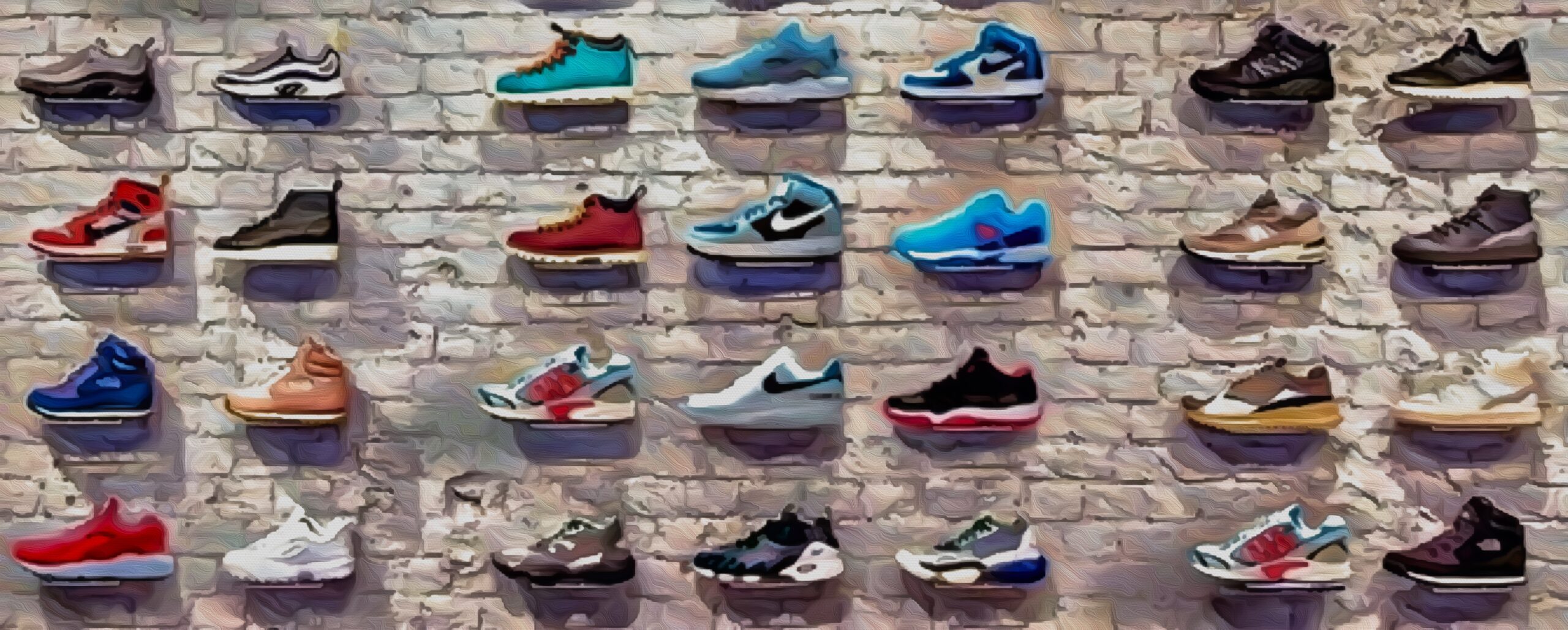 Shoe store display