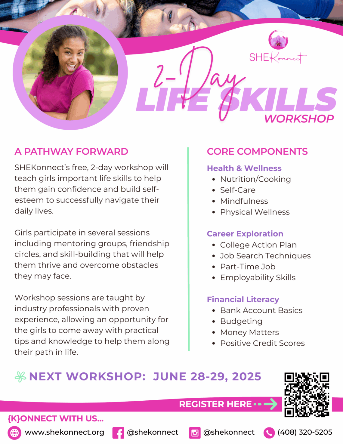 SHEKonnect June Workshop Flyer